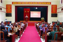 Tập huấn, hướng dẫn xây dựng hệ thống văn bản, văn kiện diễn tập khu vực phòng thủ